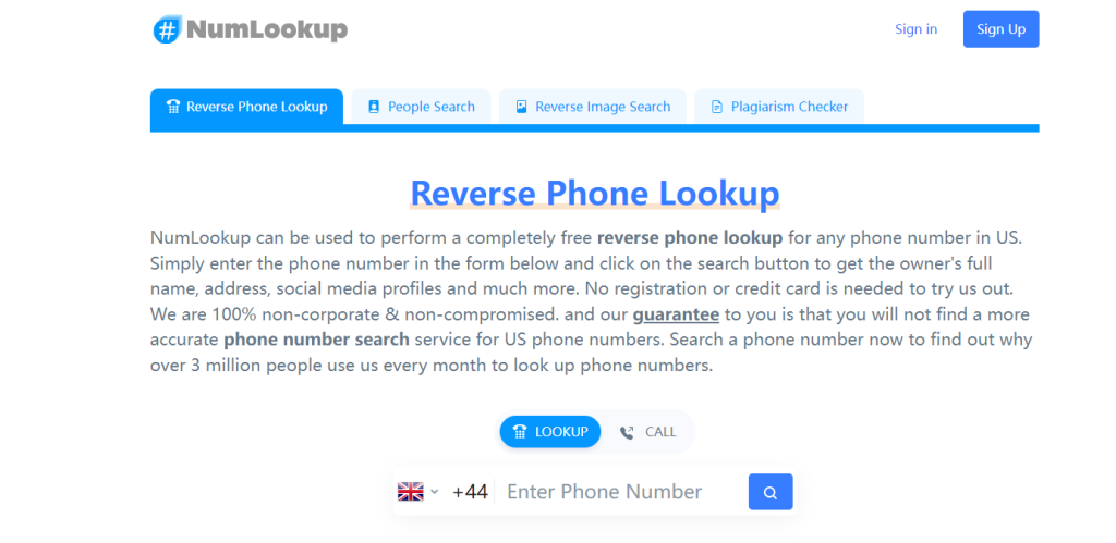 numlookup