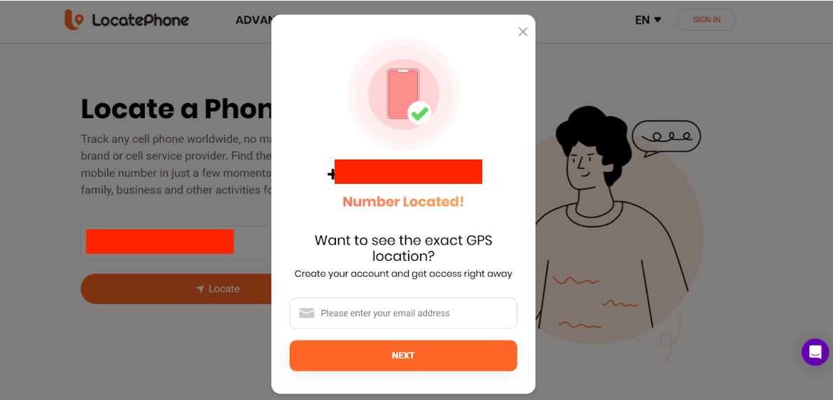 How to locate phone number on google maps