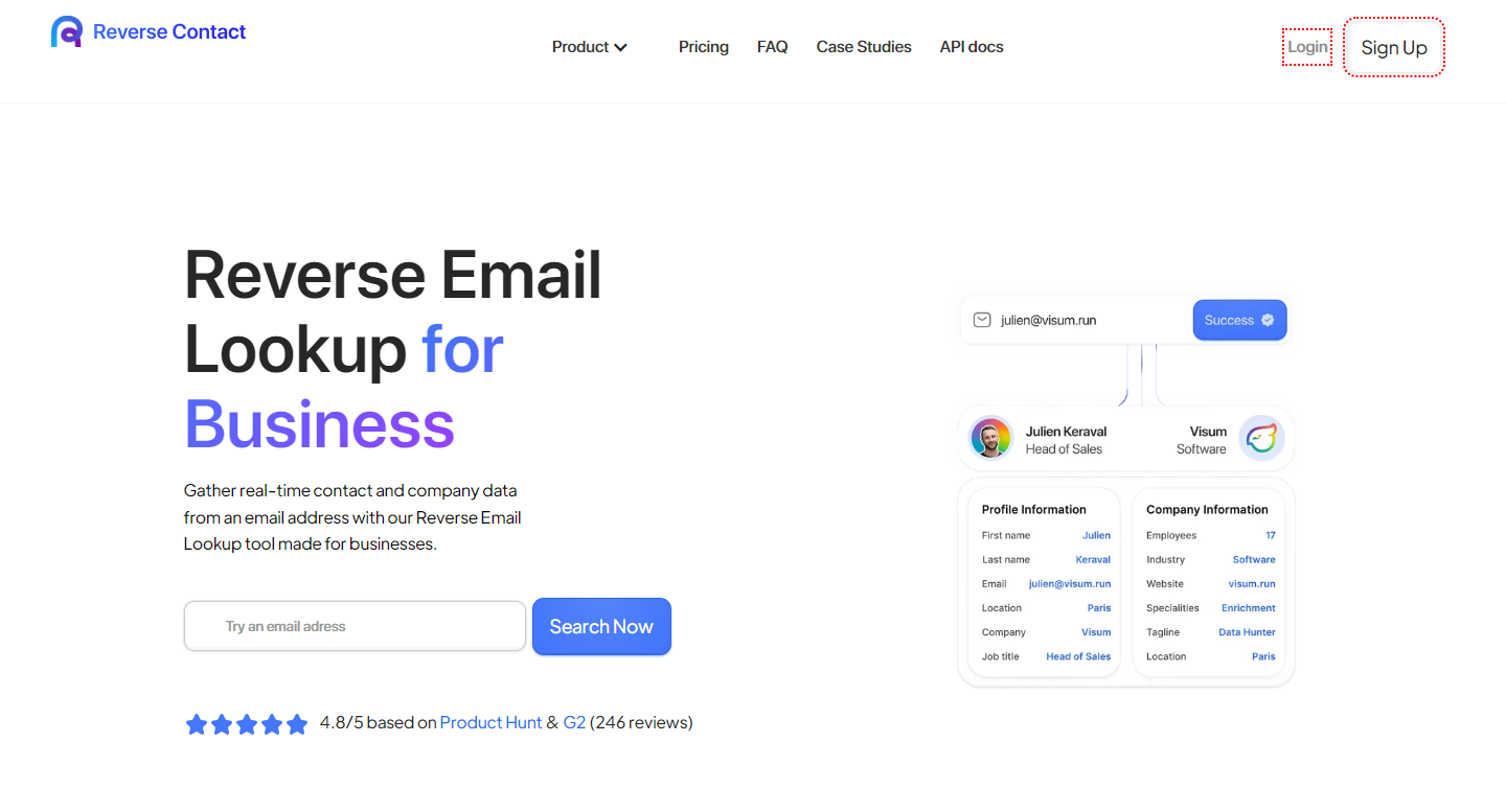 Top 5 Reverse Email Lookup 2025 [Free & Paid]